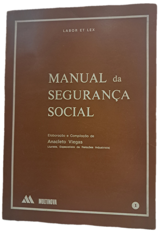 Manual da Segurança Social (Bom Estado)