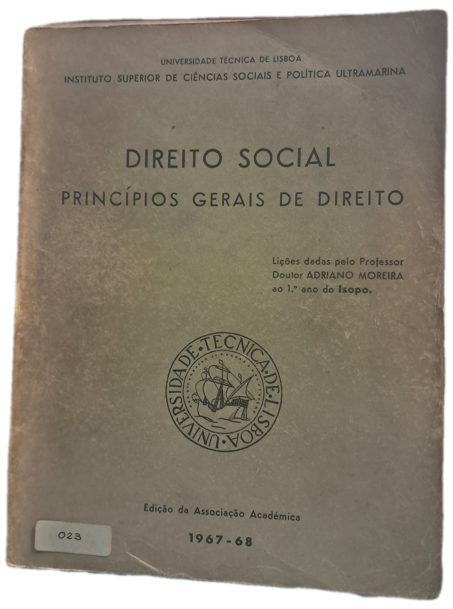 Direito Social - Principios Gerais de Direito (Envelhecido)