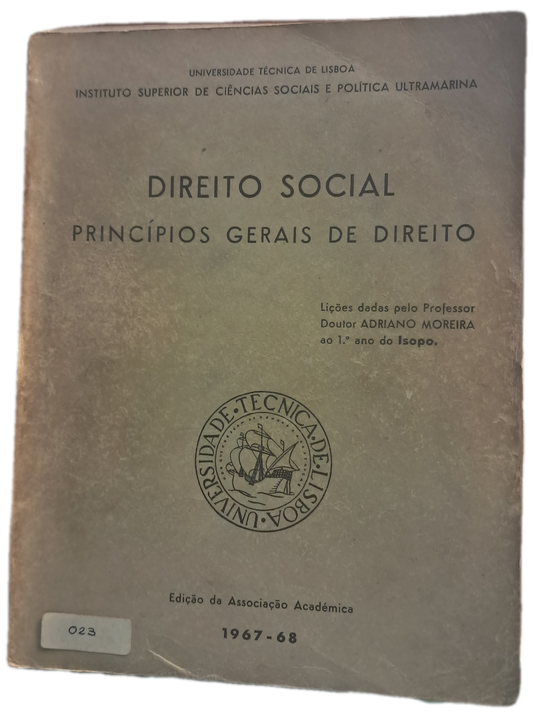 Direito Social - Principios Gerais de Direito (Envelhecido)