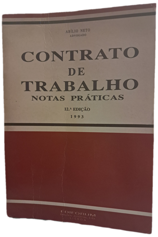 Contrato de Trabalho - Notás Práticas (Usado)