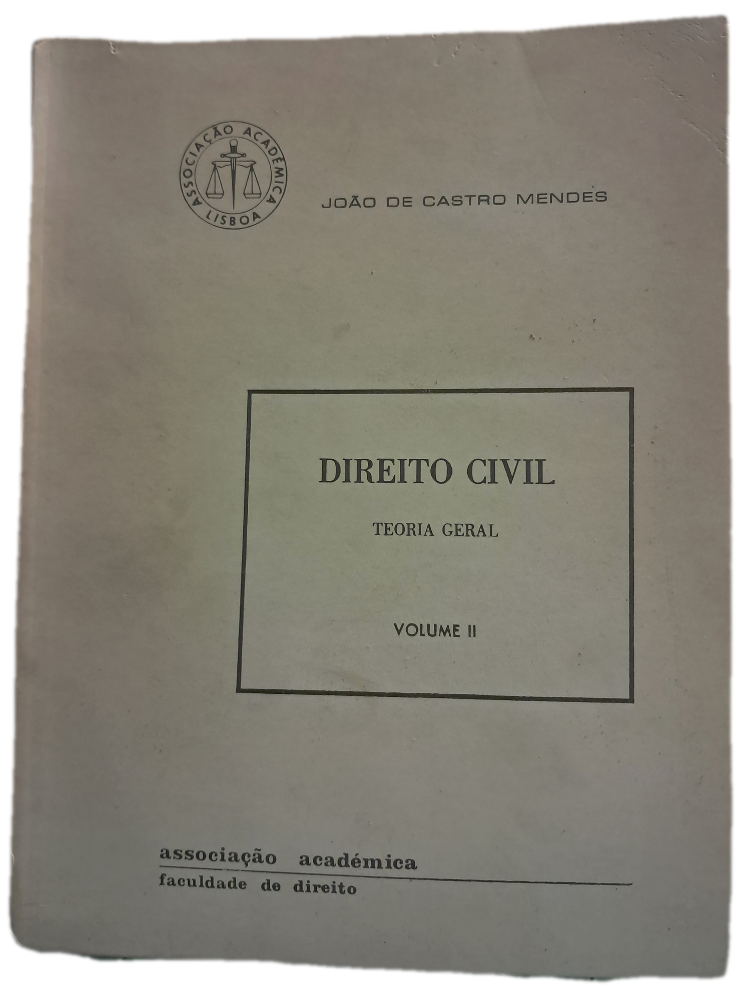 Direito Civil Teoria Geral II (Usado)