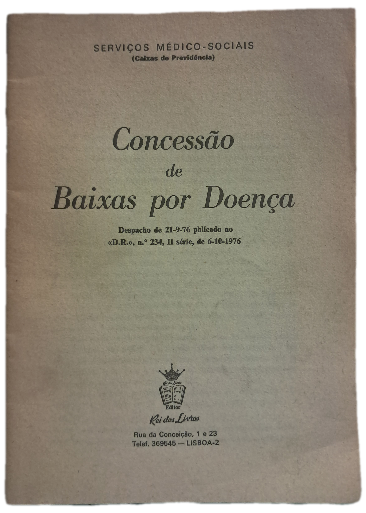 Concessão de Baixas por Doença (Usado)