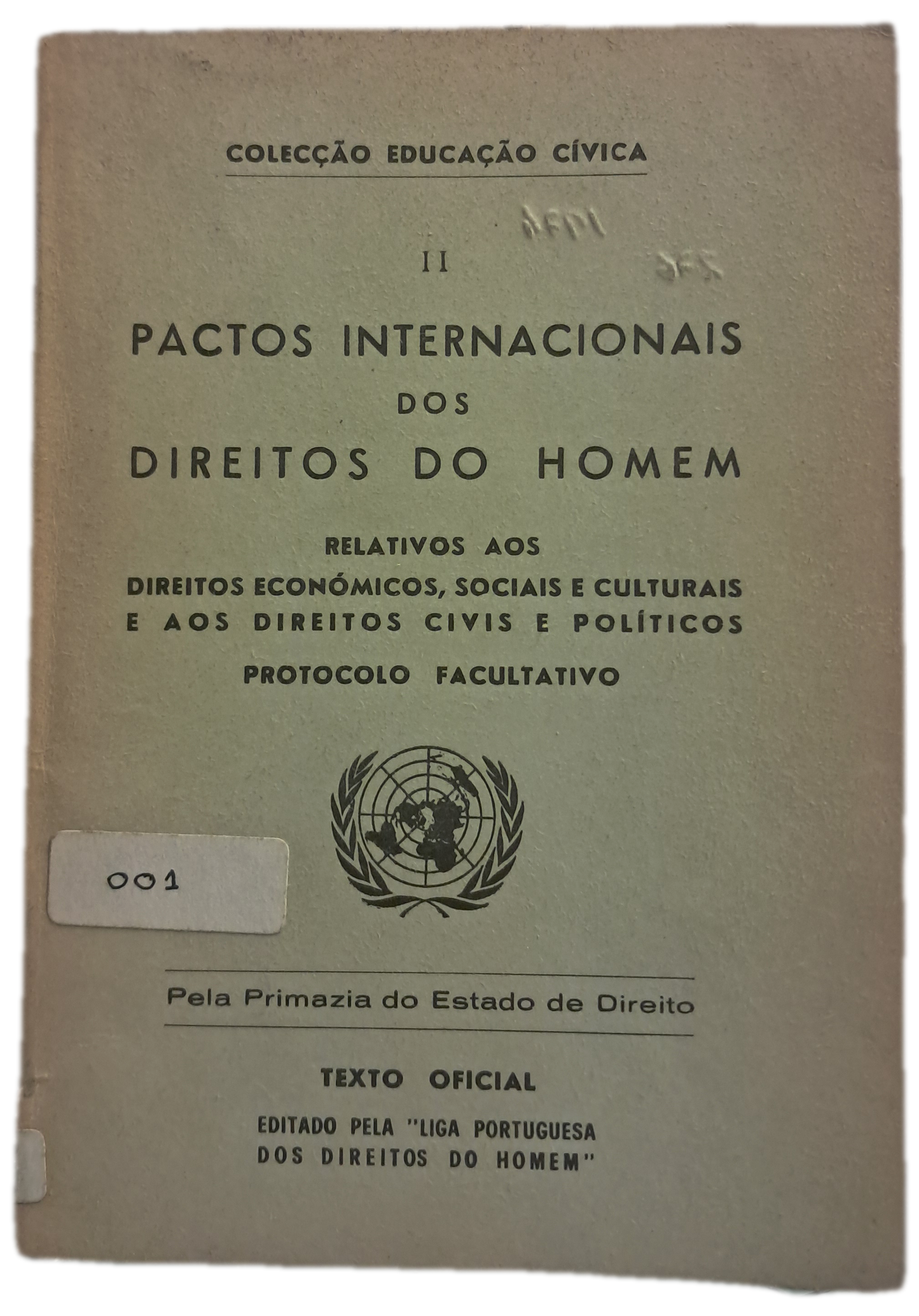 II Pactos Internacionais dos Direitos do Homem (Usado)