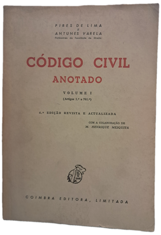 Código Civil Anotado I (Usado)