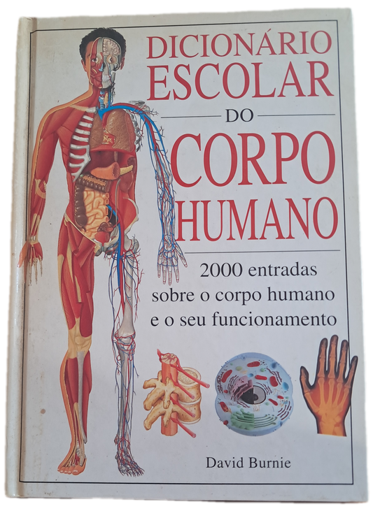 Dicionário Escolar do Corpo Humano (Bom Estado)