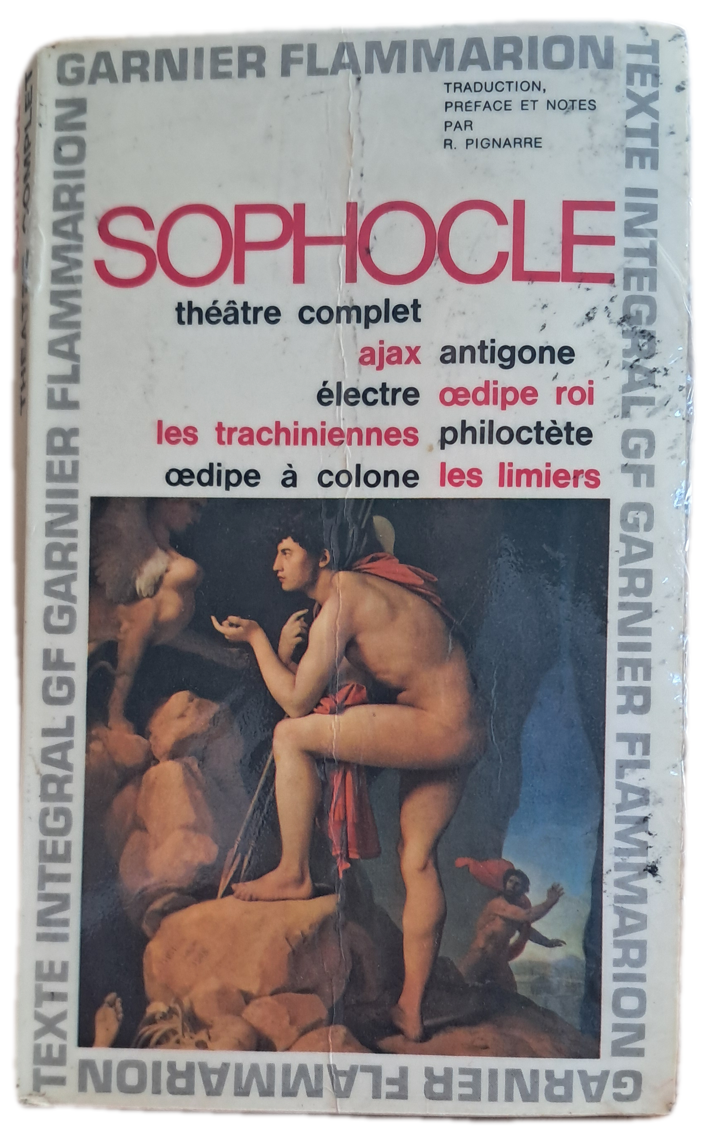 Sophocle Théatre Complet (Usado)