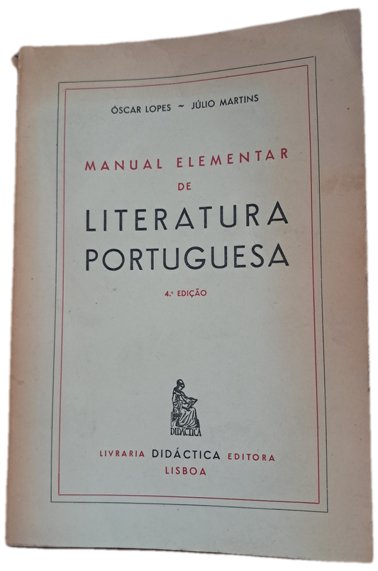Manual Elementar de Literatura Portuguesa (Usado)