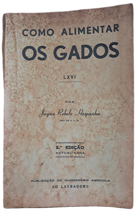 Como Alimentar os Gados (Usado)