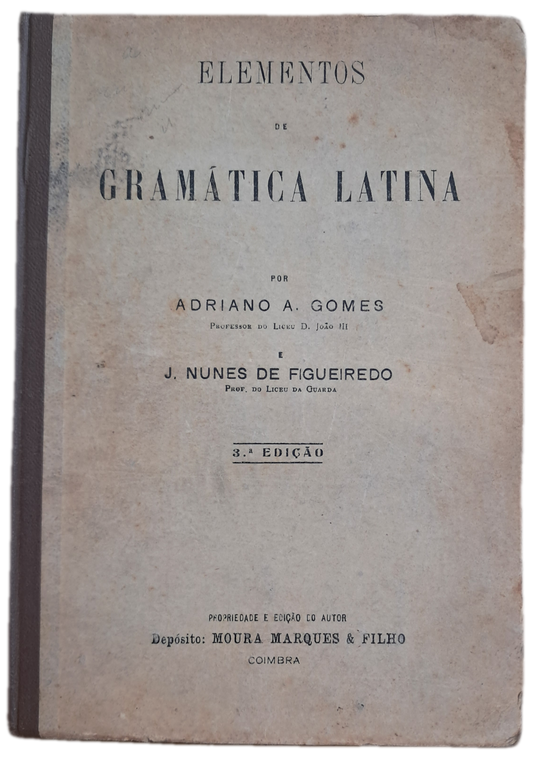 Elementos de Gramática Latina (Usado)