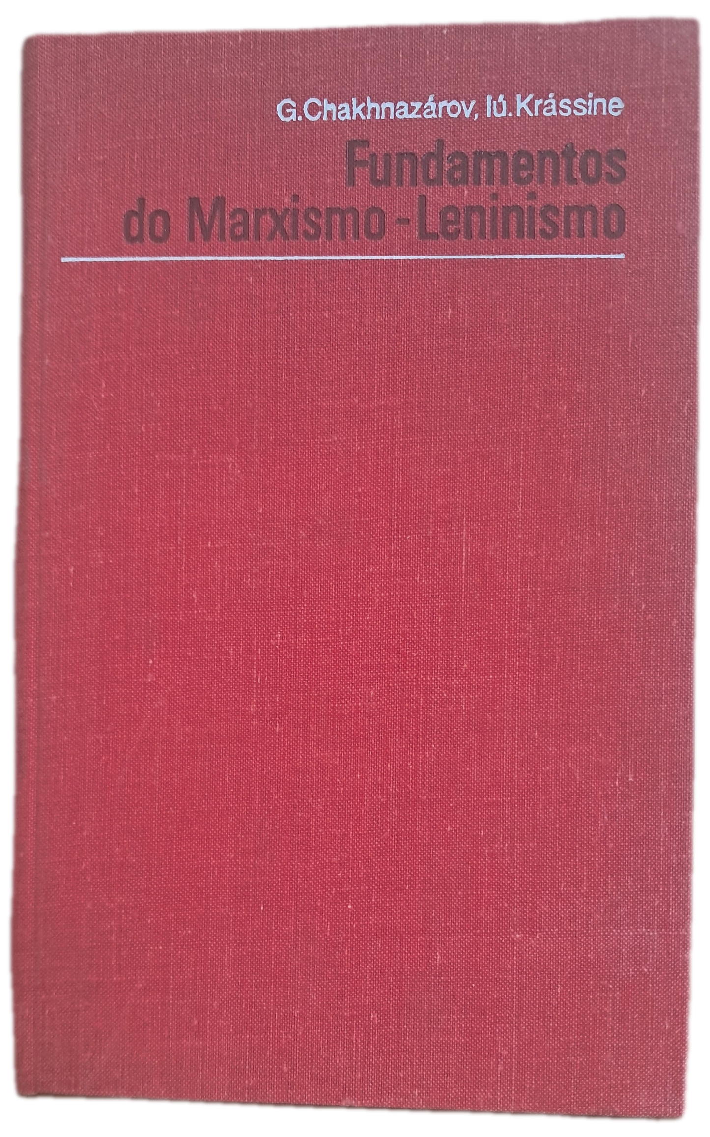 Fundamentos do Marxismo-Leninismo (Usado)