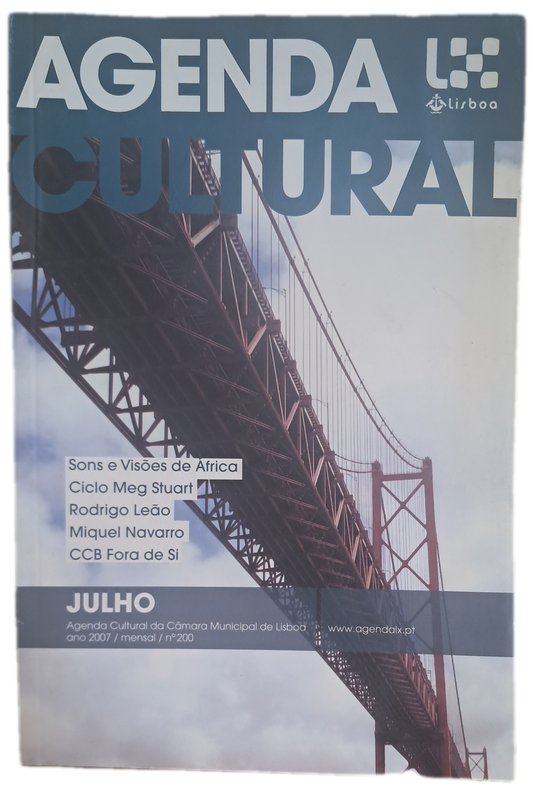 Agenda Cultural Julho 2007 (Bom Estado)
