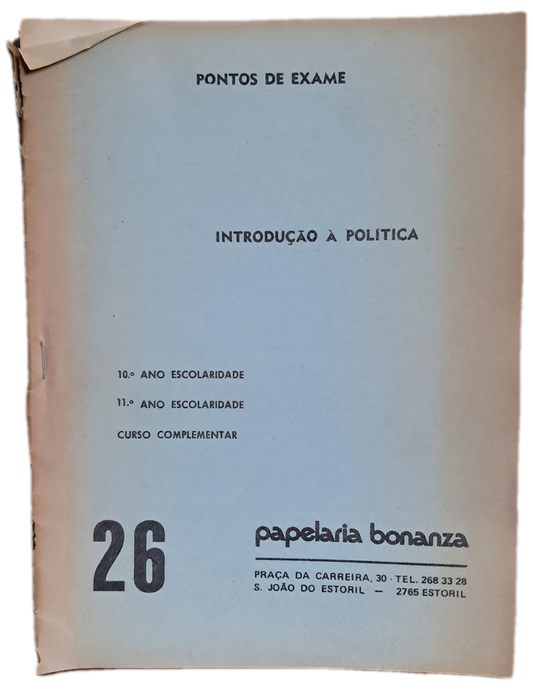 Introdução à Politica (Usado)