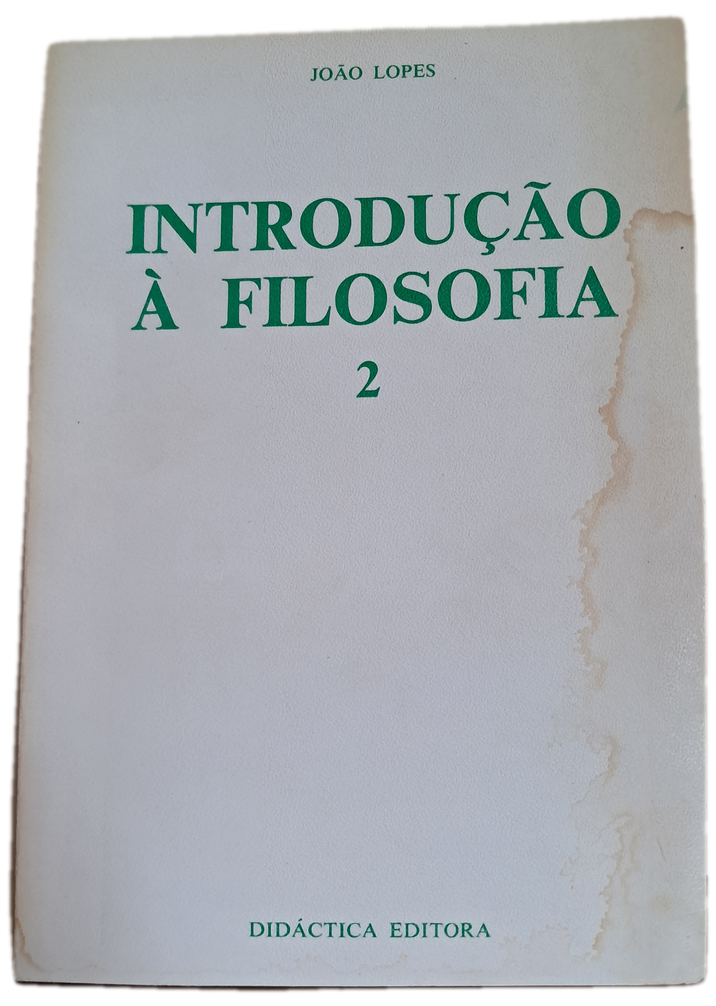 Introdução à Filosofia 2 (Usado)