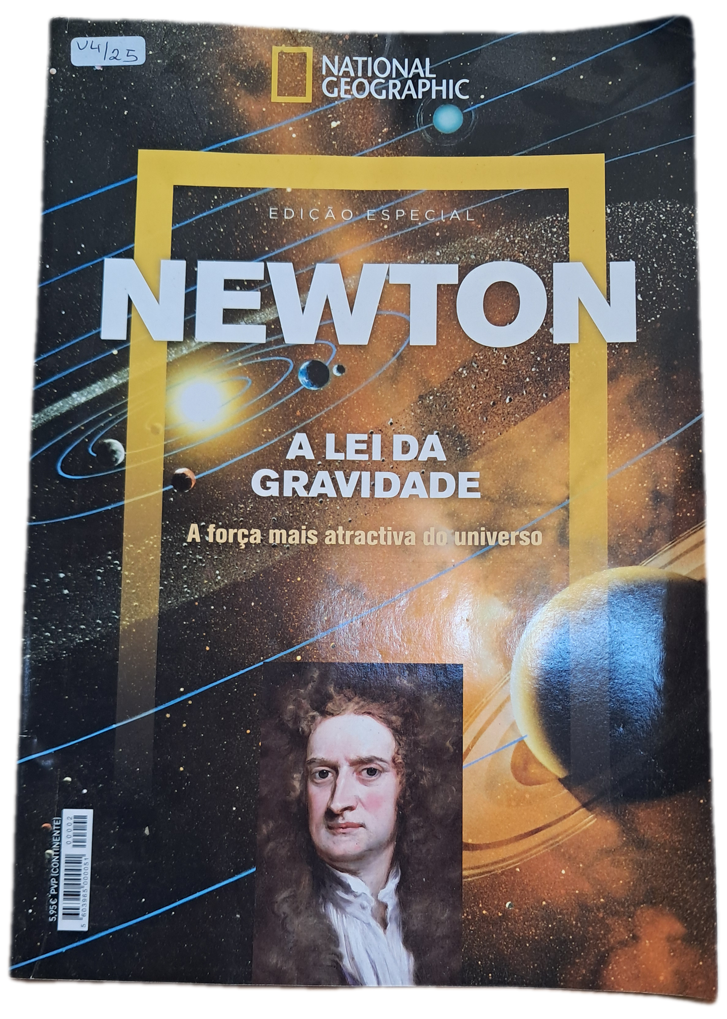 Revista Newton A lei da Gravidade (Bom Estado)