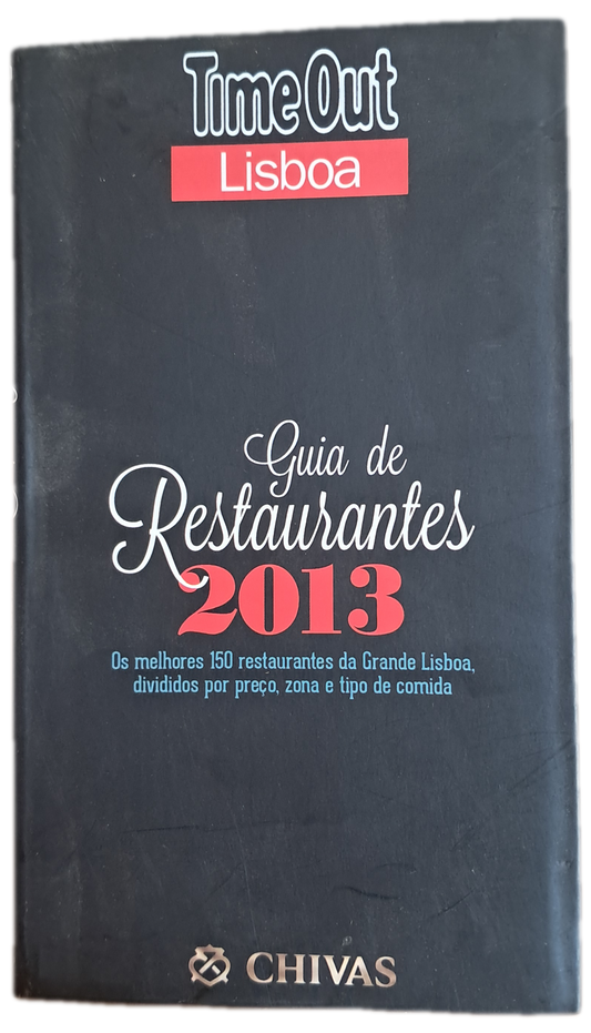 Time Out Lisboa Guia de Restaurantes 2013 (Bom Esado)