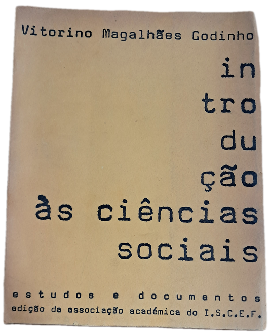 Introdução às Ciências Sociais (Usado)