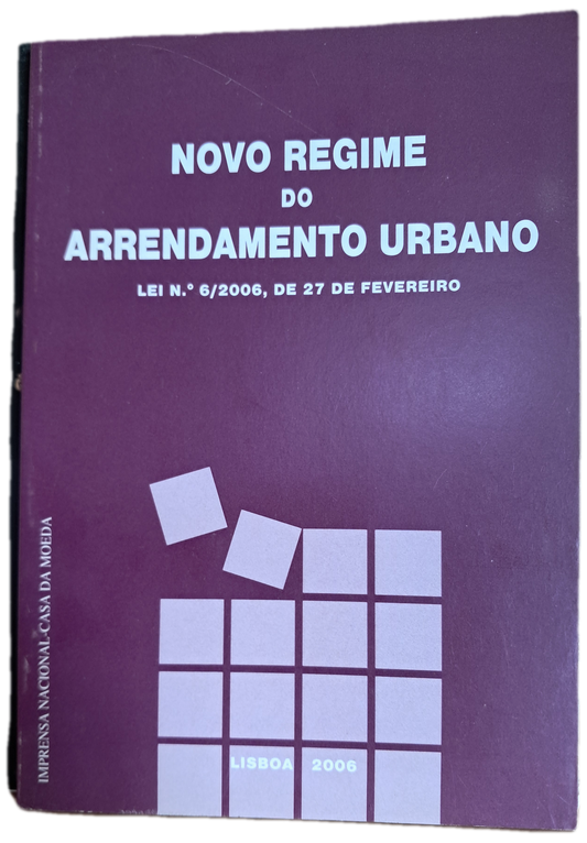 Novo Regime do Arrendamento Urbano (Muito Bom Estado)