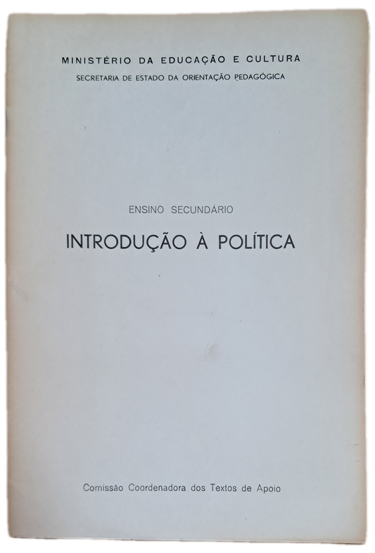 Introdução à Politica (Usado)