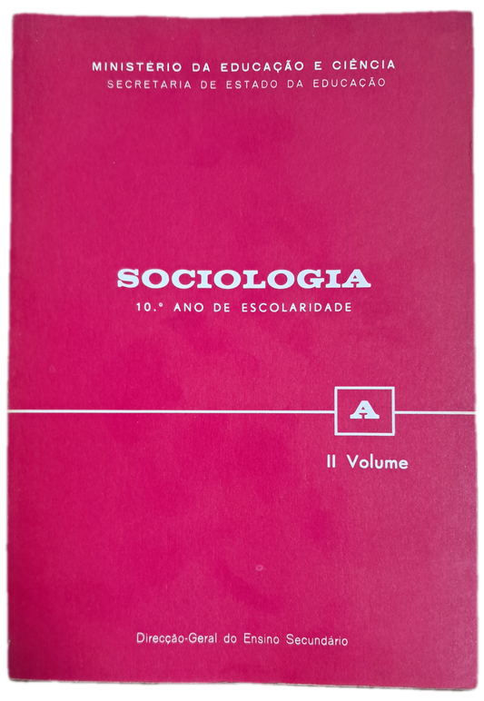 Sociologia II (Usado)