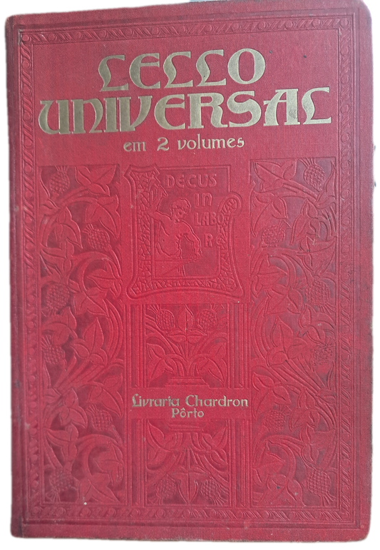 Lello Universal 1º Volume A-K (Usado) João Grave e Coelho Netto