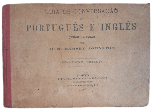 Guia de Conversação em Português e Inglês (Usado)