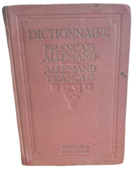 Dictionnaire Français Allemand e Allemand Français (Usado)