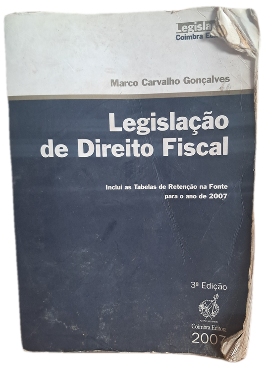 Legislação de Direito Fiscal (Envelhecido)
