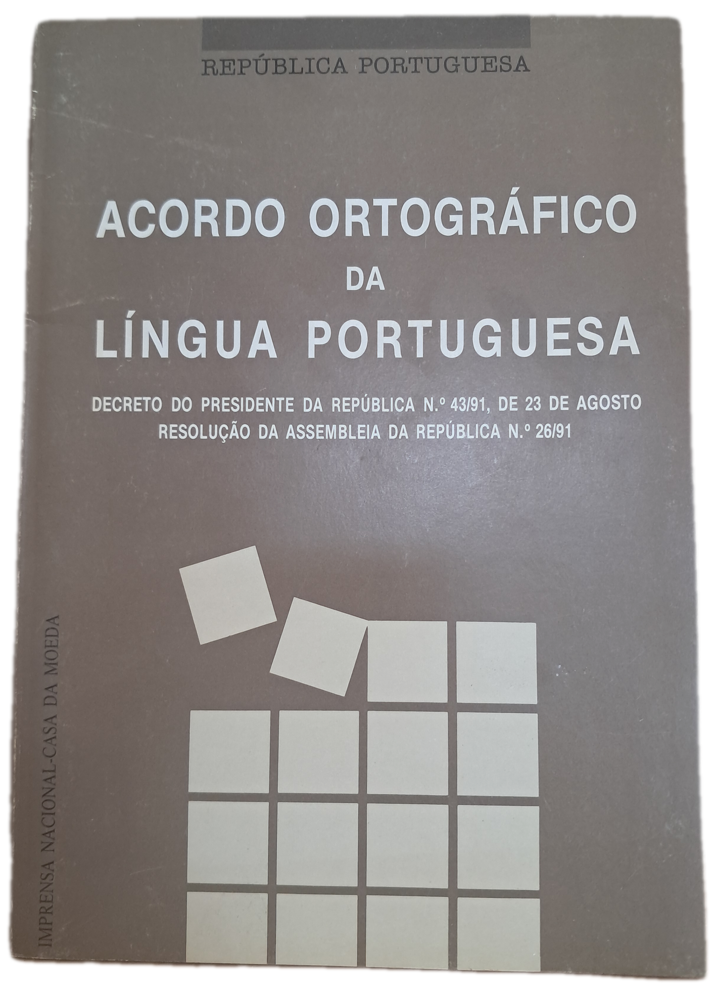 Acordo Ortográfico da Língua Portuguesa (Usado)