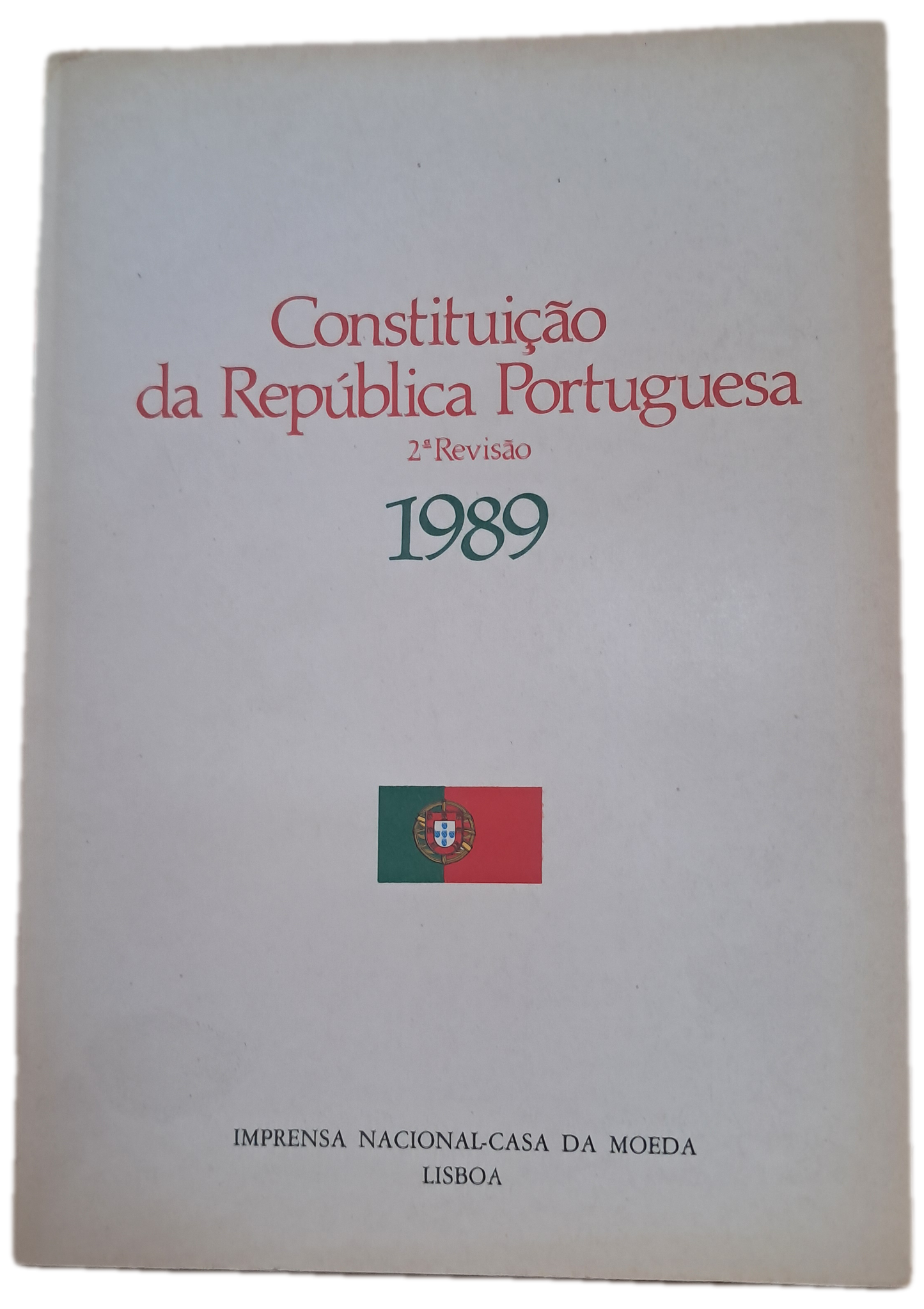 Constituição da República Portuguesa 1989 (Usado)