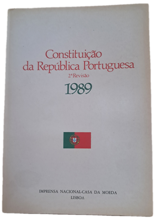 Constituição da República Portuguesa 1989 (Usado)