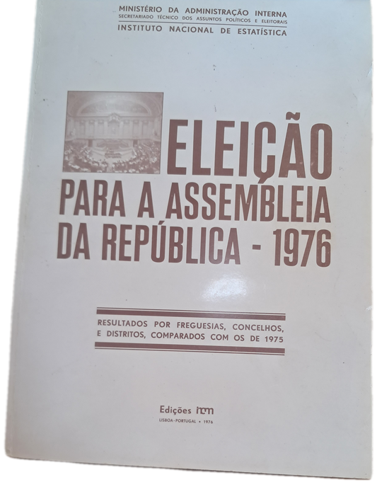 Eleição para a Assembleia da Republica - 1976 (Bom Estado)