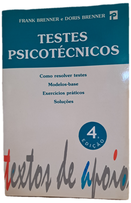 Testes Psicotécnicos (Muito Bom Estado)