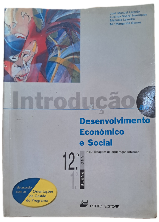 Introdução ao Desenvolvimento Económico e Social 12º Ano (Bom Estado)