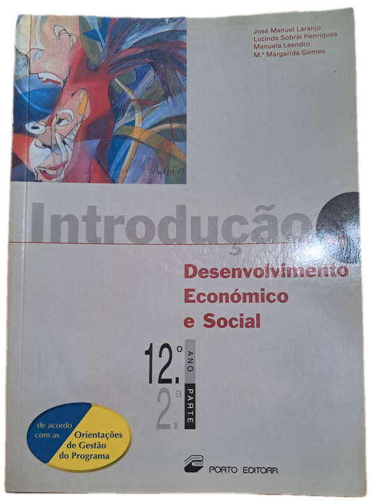 Introdução ao Desenvolvimento Económico e Social 12º Ano (Bom Estado)