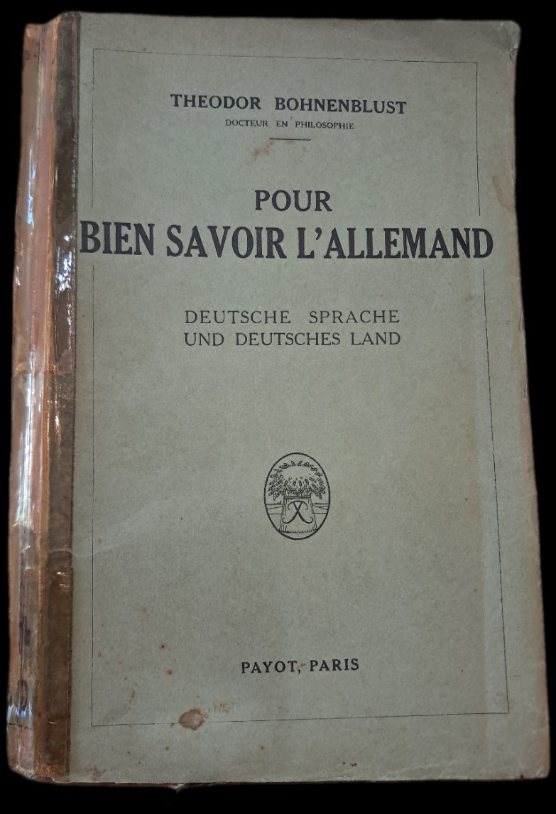 Pour Bien Savoir L'Allemand (Usado)