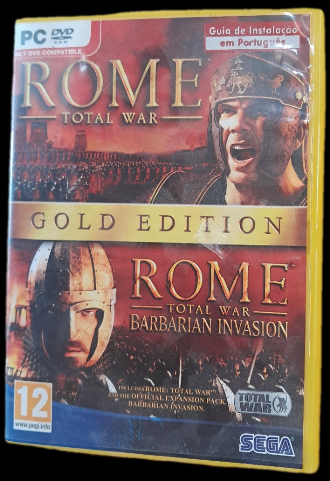 PC DVD Rome Total War : Gold Edition (Usado)