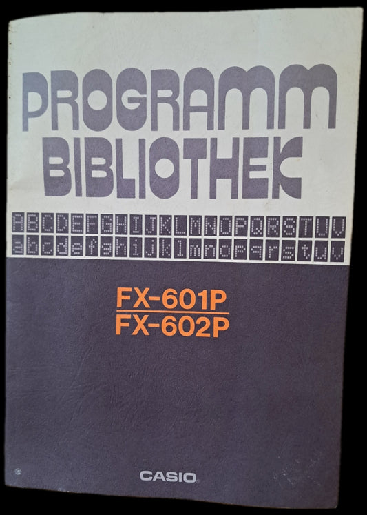 FX-601 P / FX-602P (Usado)