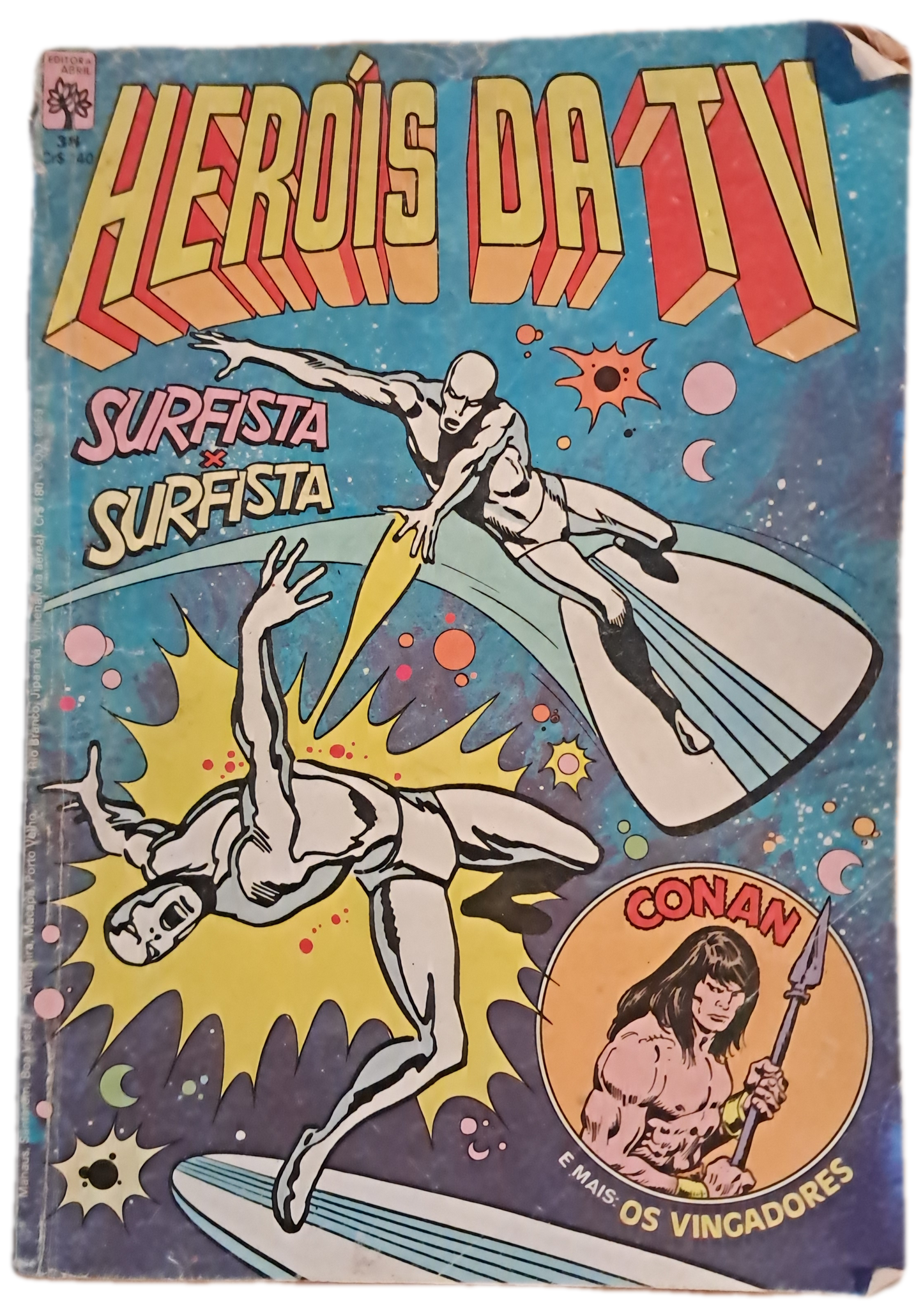 Heróis da TV Surfista x Surfista 38 (Usado)