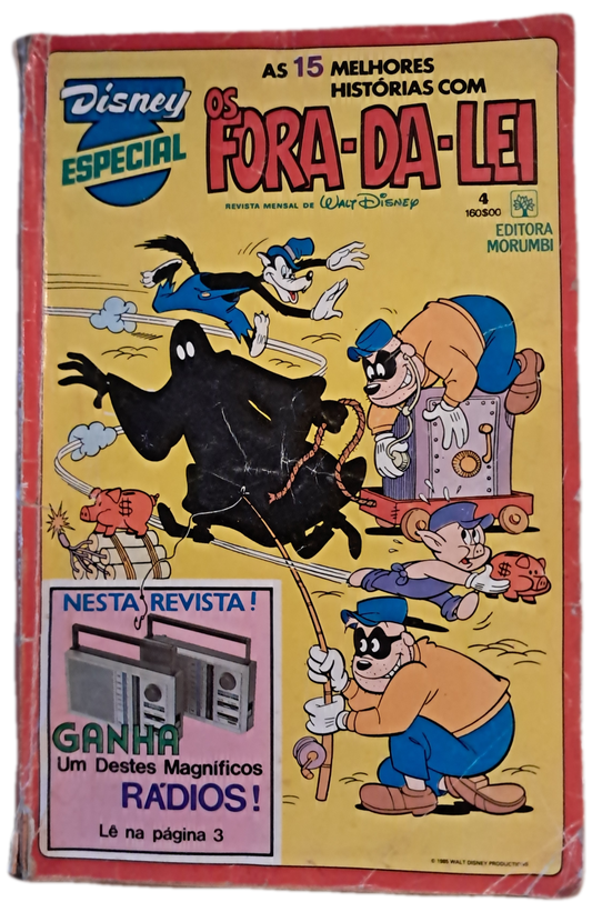 Disney Especial 4 - As 15 Melhores Histórias com os Fora-da-Lei (Usado)