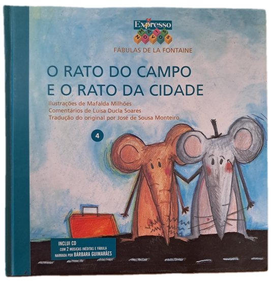 O Rato do Campo e o Rato da Cidade (Como Novo)