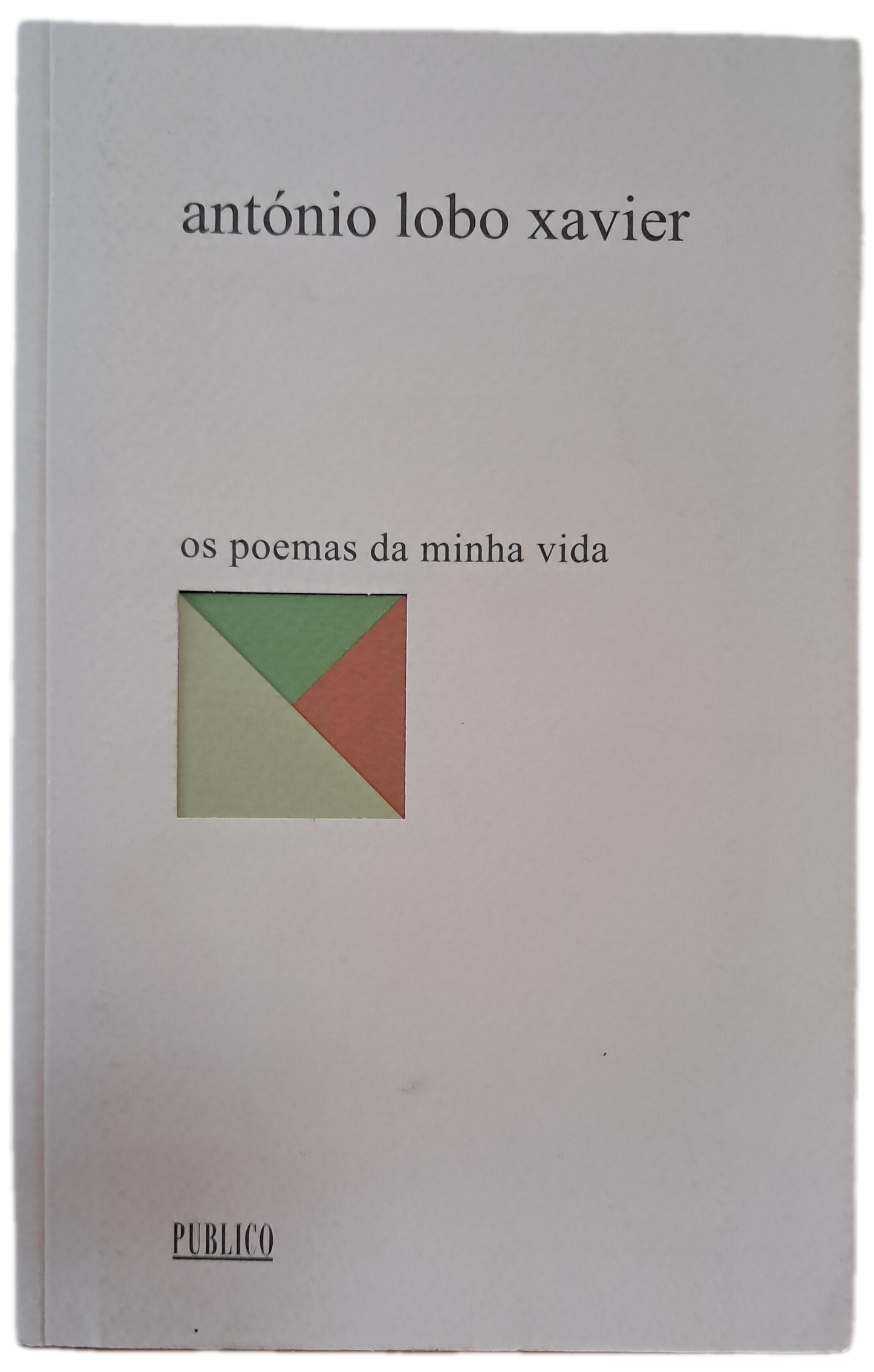 Os Poemas da Minha Vida (Como Novo)