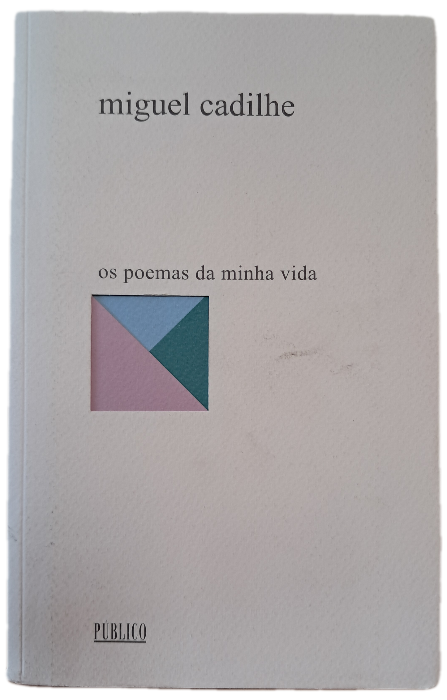 Os Poemas da Minha Vida (Como Novo)