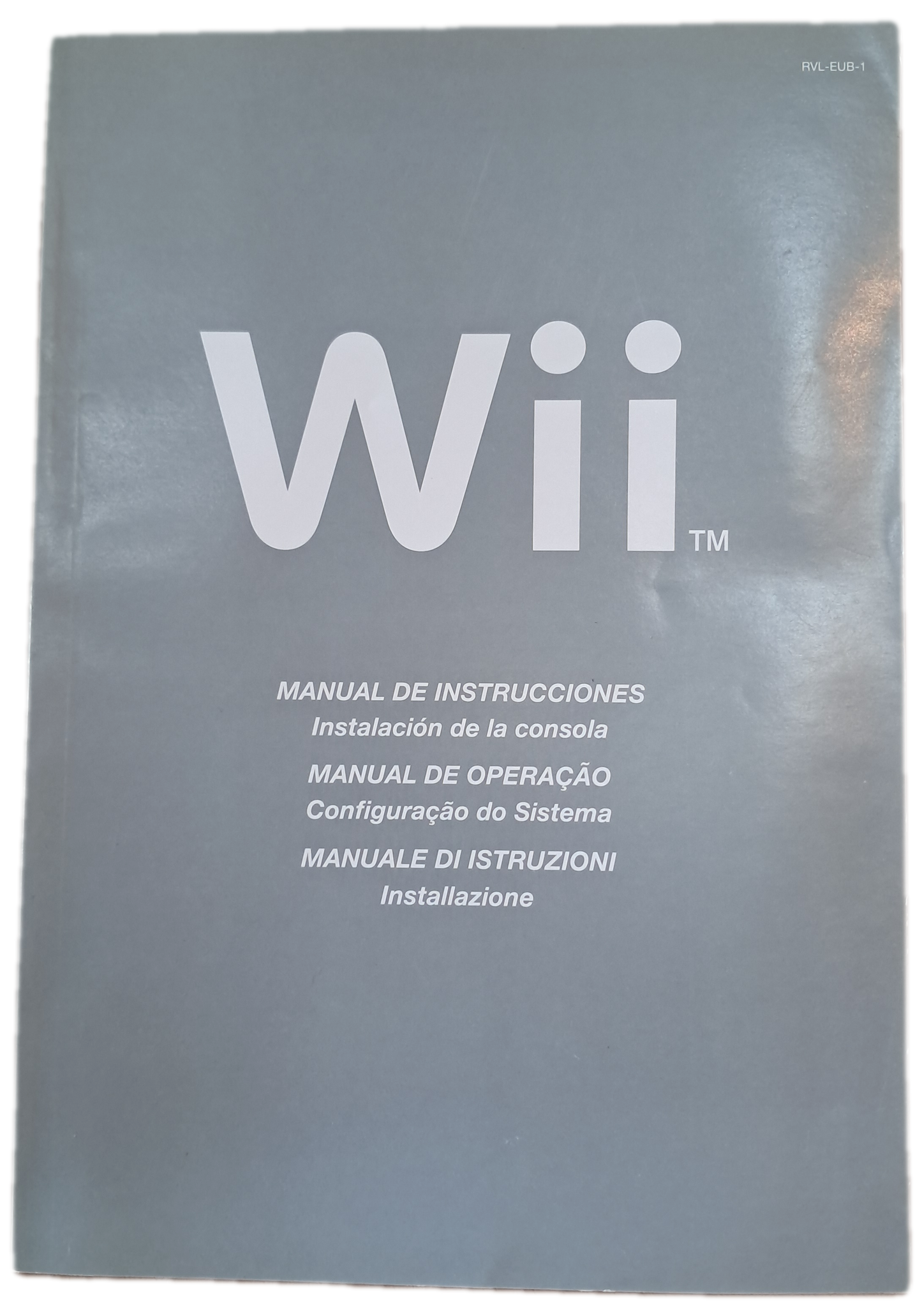 Manual de Instruções WII (Muito Bom Estado)