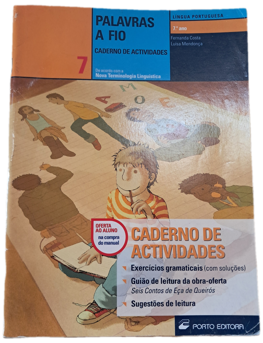 Palavras a Fio Caderno de Actividades 7º Ano (Usado)