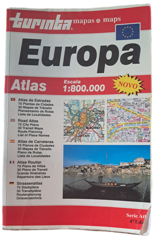 Turinta Mapas Europa (Usado)