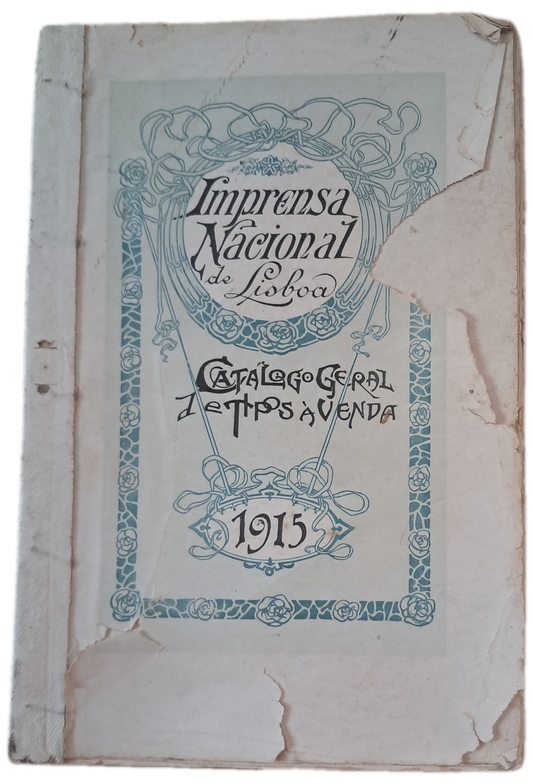 Catálogo Geral de Tipos à Venda (Envelhecido)