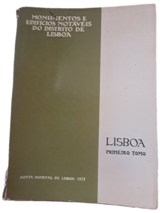 Monumentos e Edificios Notaveis do Distrito de Lisboa (Usado)
