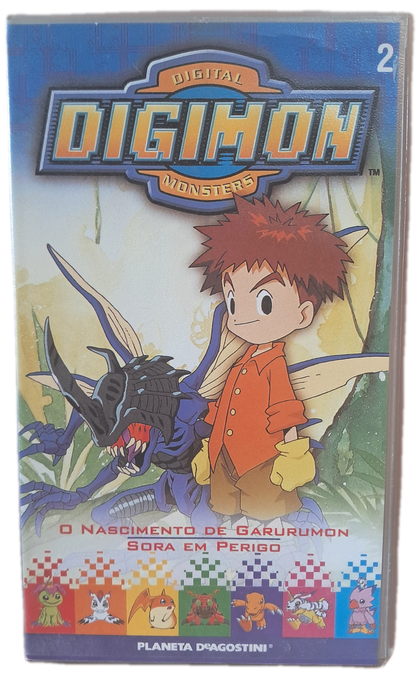 VHS O Nascimento de Garurumon / Sora em Perigo