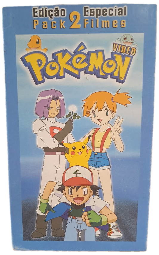 VHS Os Poderes de Picachu e Os Melhores Amigos