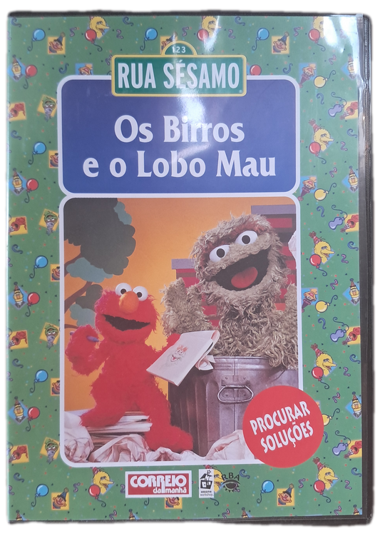 DVD Rua Sésamo - Os Birros e o Lobo Mau